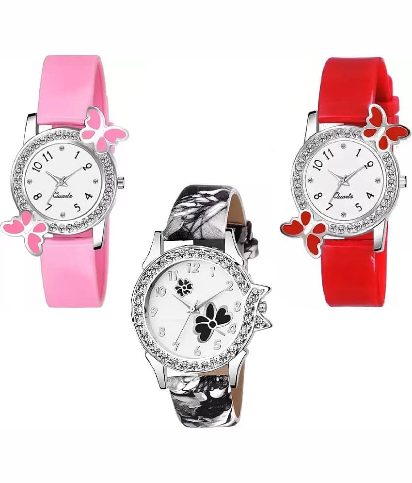 Shivark Multicolor Silicon Analog Womens Watch