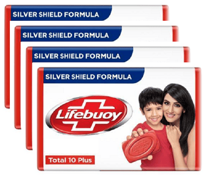 Lifebuoy Bathing Soap Total 4 x 75g