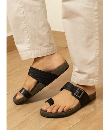 Big Fox - Black Mens Sandals - None