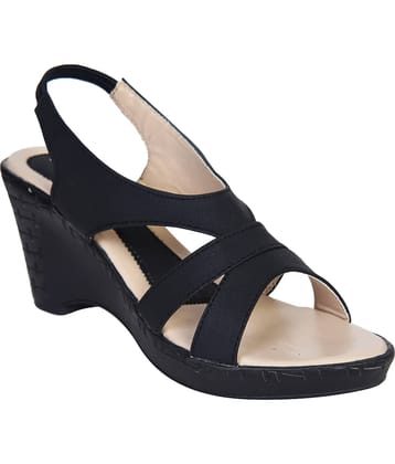 Ajanta - Black Women's Sandal Heels