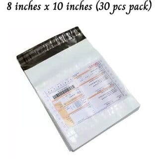 8 x 10 inches Courier Bags with POD  30 Pcs Pack
