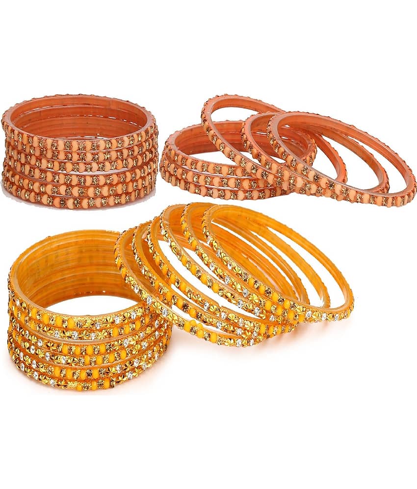 Somil Multicolor Bangle Set ( Pack of 24 )