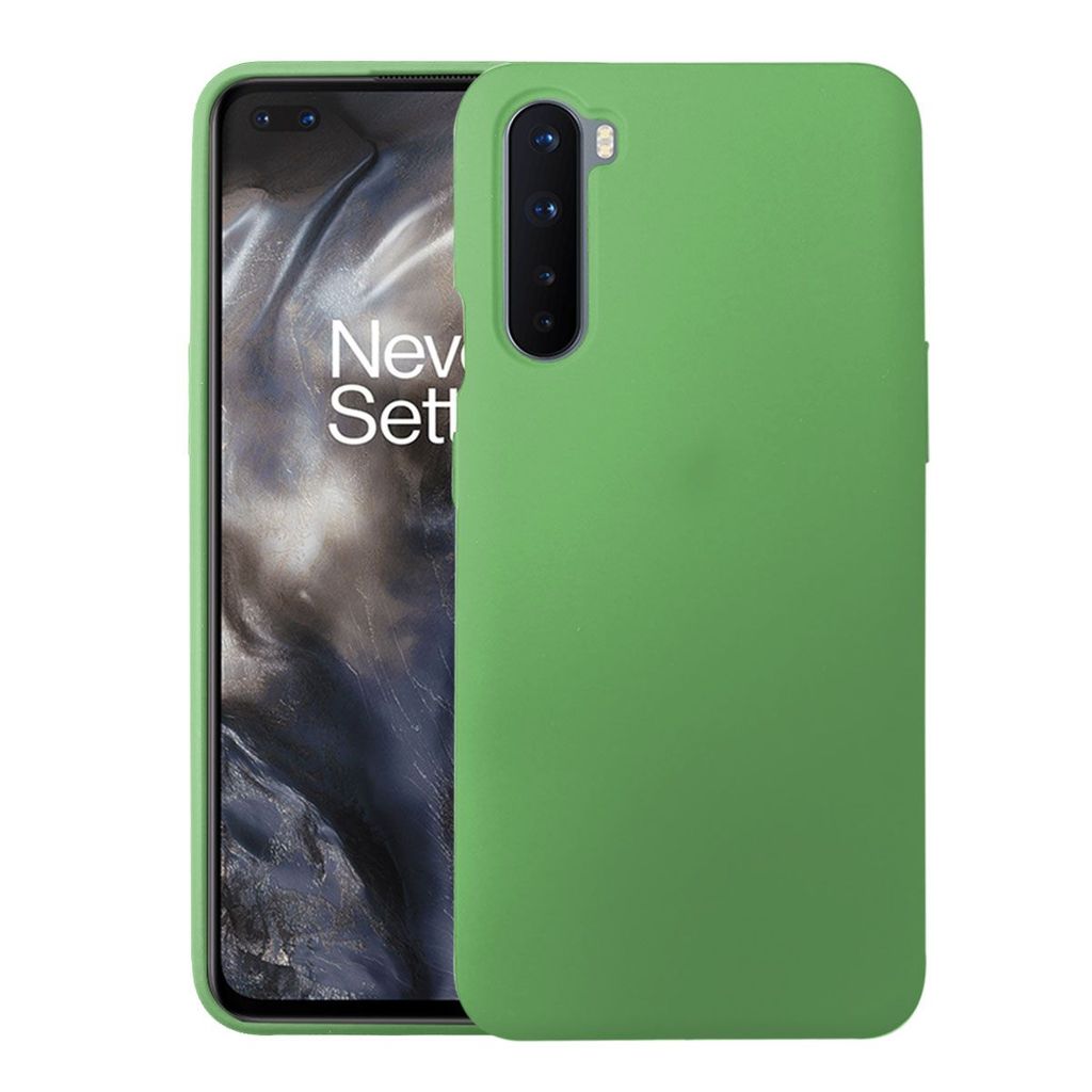 LIRAMARK Liquid Silicone Soft Back Cover Case for OnePlus Nord