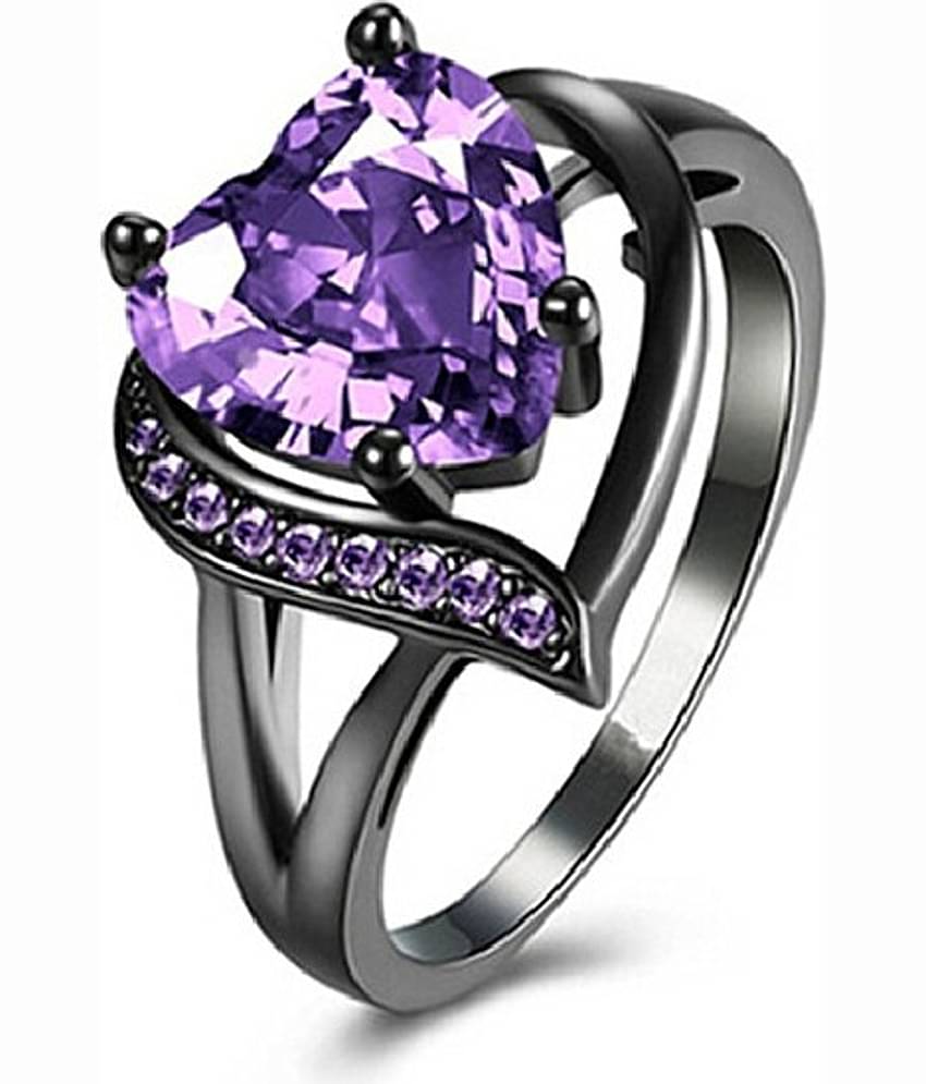 FASHION FRILL - Purple Rings ( Pack of 1 )