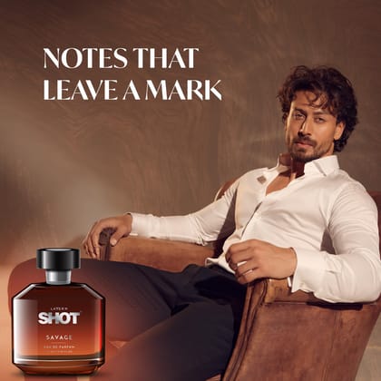 Layer�r Shot Savage Perfume for Men - 100ml | Long Lasting Eau De Parfum (EDP) | Oriental Leathery Scent with Oud & Rose | Bold & Luxurious Fragrance