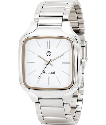 Reboot - Silver Stainless Steel Analog Men's Watch