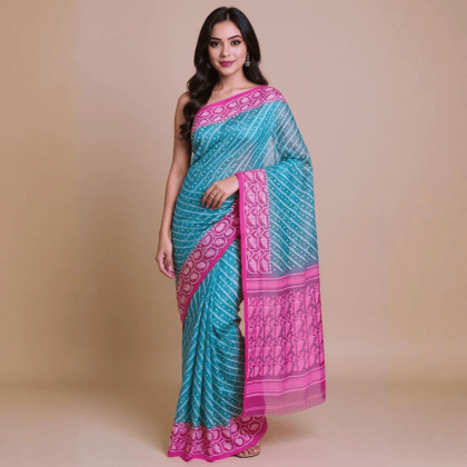 Bengal Mix Cotton Jamdani Saree Bengal Mix Cotton Jamdani Saree