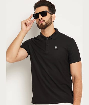 OGEN Pack of 1 Cotton Blend Regular Fit Solid Half Sleeves Men's Polo T Shirt ( White )