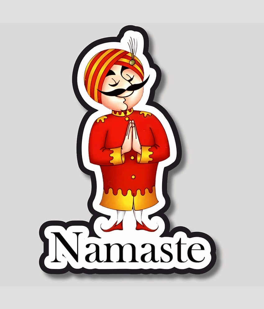 Phirki Studio Wood Fridge Magnet - Pack of 1