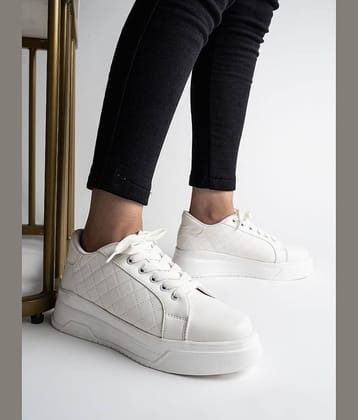 Shoetopia - White Women's Sneakers