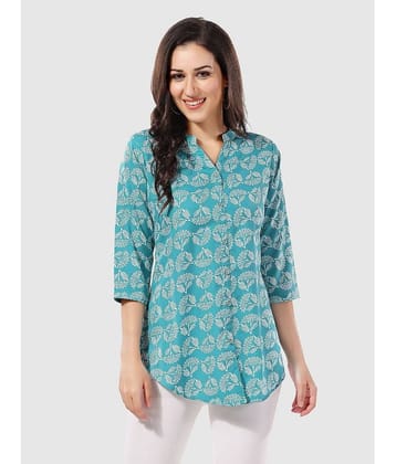 Meher Impex Women's Crepe A-Line Top ( Brown )