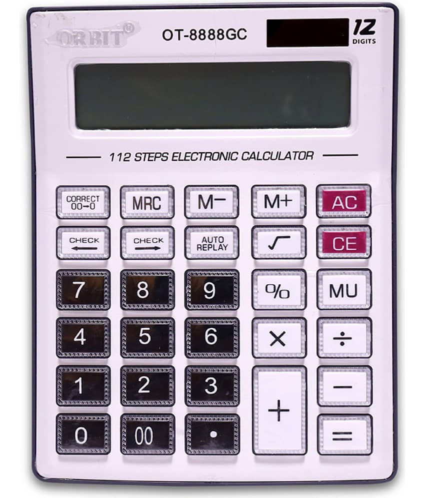 ORBIT CK - 12 Digits Basic Calculator