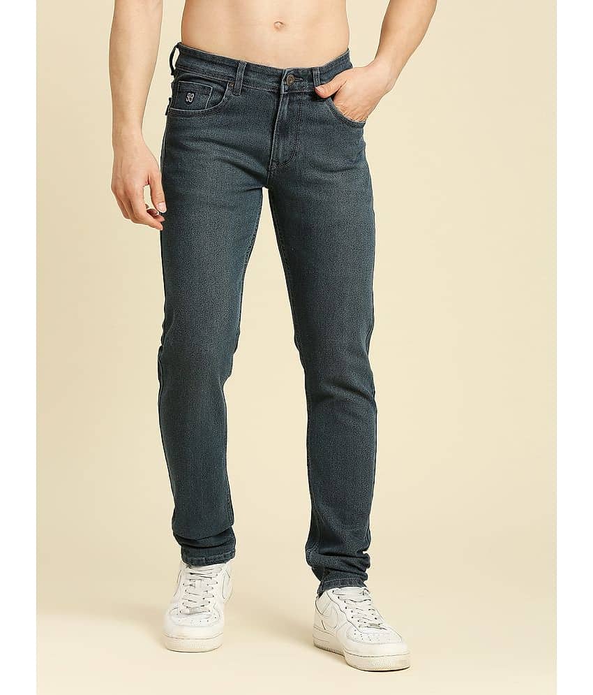 HJ HASASI Regular Fit Washed Men's Jeans - Dark Grey ( Pack of 1 )