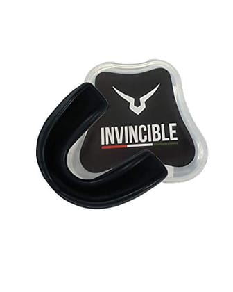 Invincible Classic Style Mouth Guards-Black