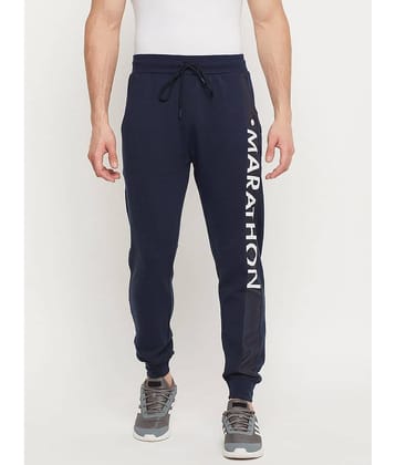 Duke - Blue Cotton Blend Men's Joggers ( Pack of 1 )