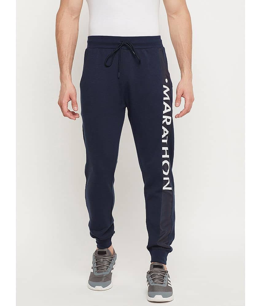 Duke - Blue Cotton Blend Men's Joggers ( Pack of 1 )