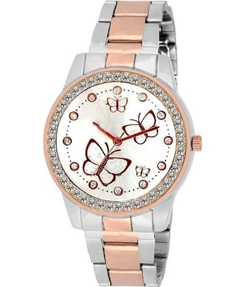 Cosmic - Multicolor Metal Analog Womens Watch