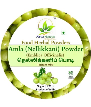 Aaraa Amla (Nellikkani) Powder Instant Mix 50 gm Pack of 4