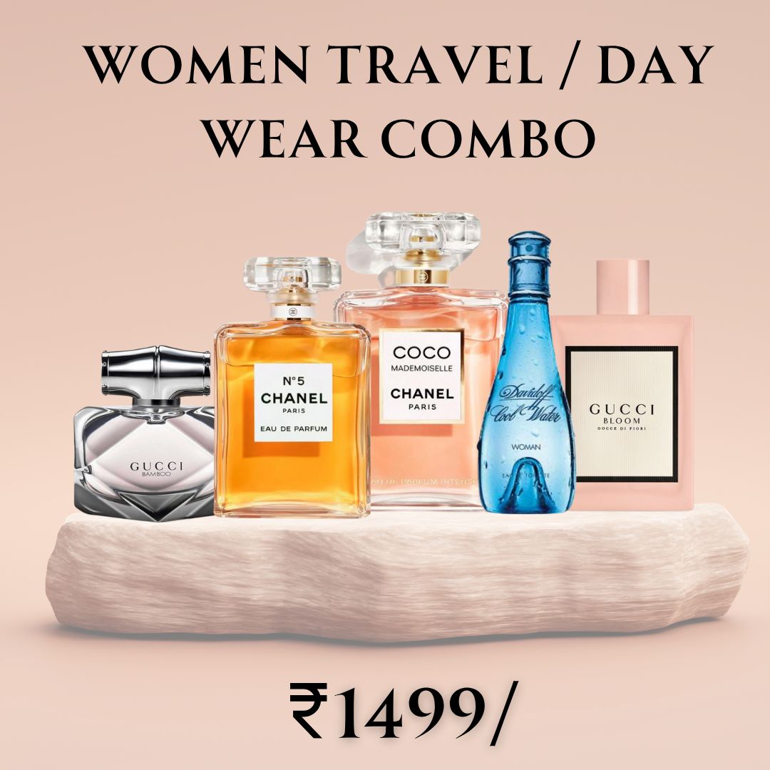 Women Travel / Day Wear Combo  25ml X 5 Perfumes
