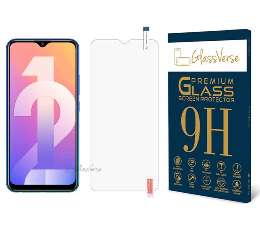 GlassVerse 9H Tempered Glass For Vivo Y12 Smartphone(Pack Of 1) With Free Installation Kit Full Screen Protector If Received Damaged-6.58 Inch GlassVerse 9H Tempered Glass For Vivo Y12 Smartphone(Pack Of 1) With Free Installation Kit Full Screen Protecto
