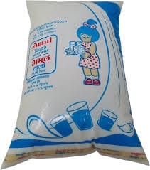 Amul Taaza Double Toned Milk 1 LITRE