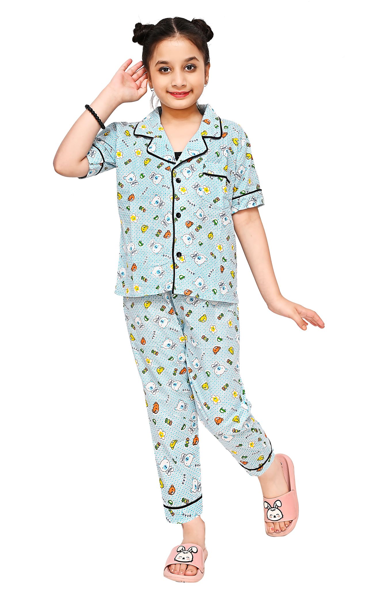 Kids Imported Summer Cotton Tracksuits-1-2 yr