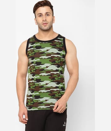 EPPE - Multicolor Polyester Regular Fit Men's Tanks ( Pack of 1 )