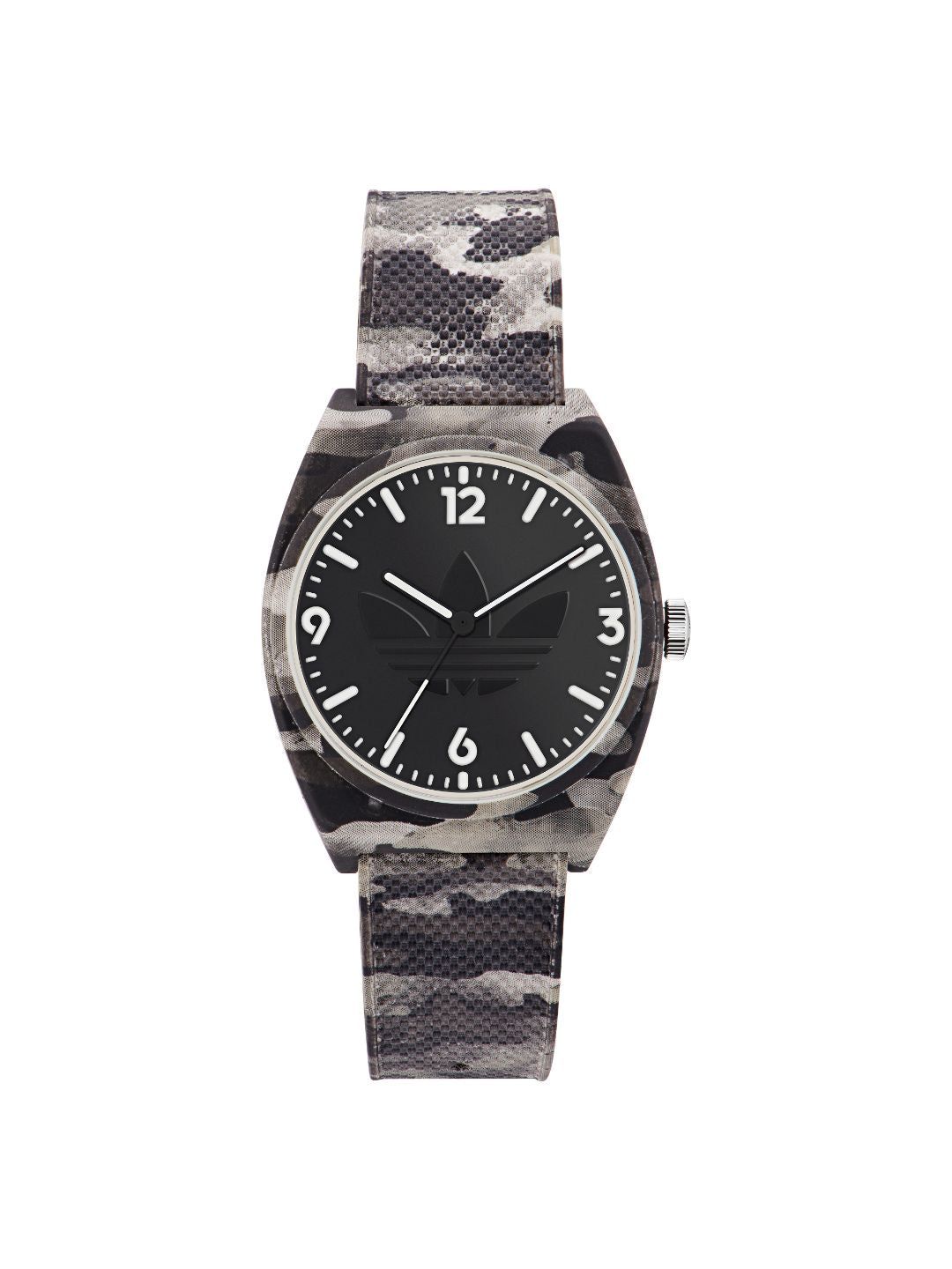 Adidas Originals Black Dial Unisex Watch - AOST22568-Black