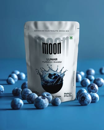 Moon Lunar Blueberry Hydration, 96 gm