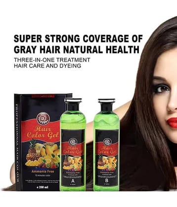 WRIXTY Ammonia Free Temporary Hair Color 200 mL Black