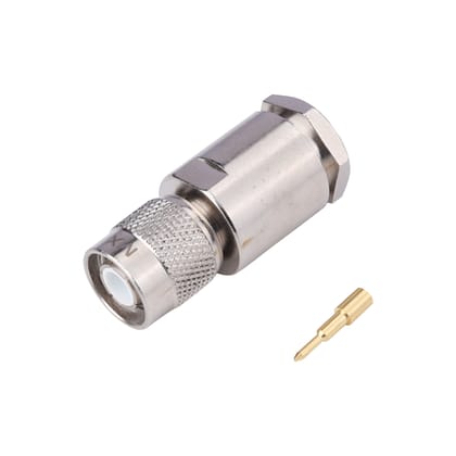 MX MX-1640 TNC Male Connector Clamp Type For 213 (UG-959/U) Cable