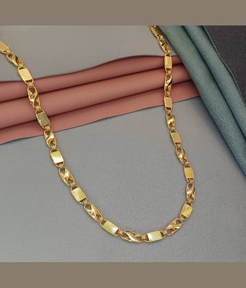 RANEM Gold Plated Alloy Chain ( Pack of 1 )