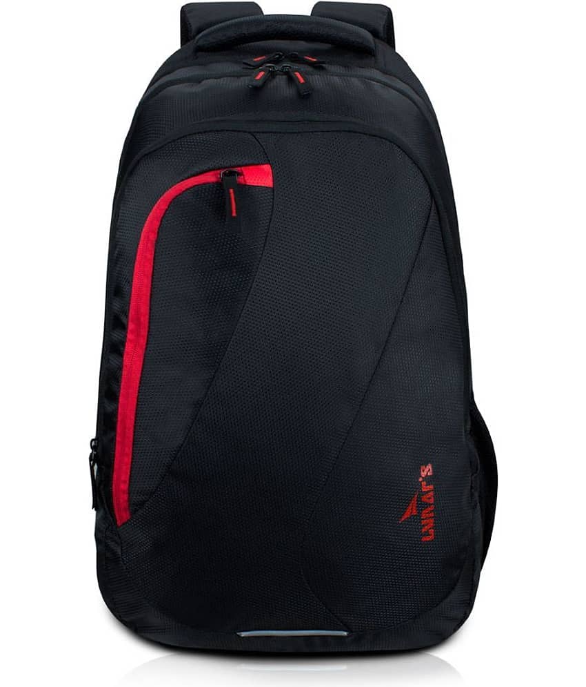 Lunar's 35 Ltrs Black Backpack