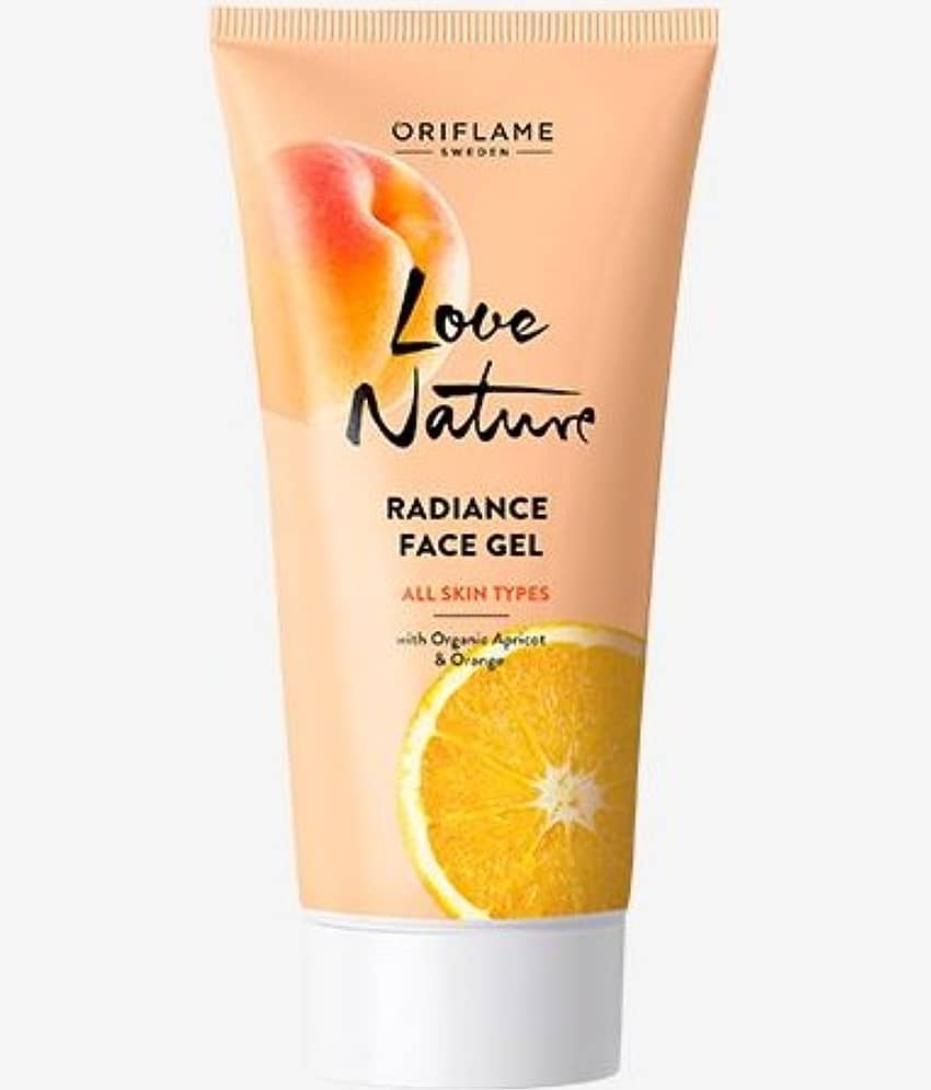LOVE NATURE Radiance Face Gel with Organic Apricot & Orange Cleanser 50 mL