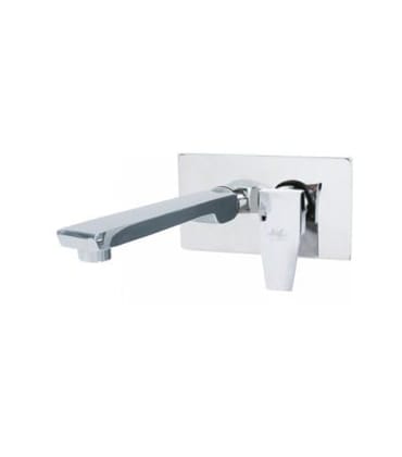 Nalini Pro Black Exposed parts of Single Lever Concealed Divertor Mixer 4 Outlets