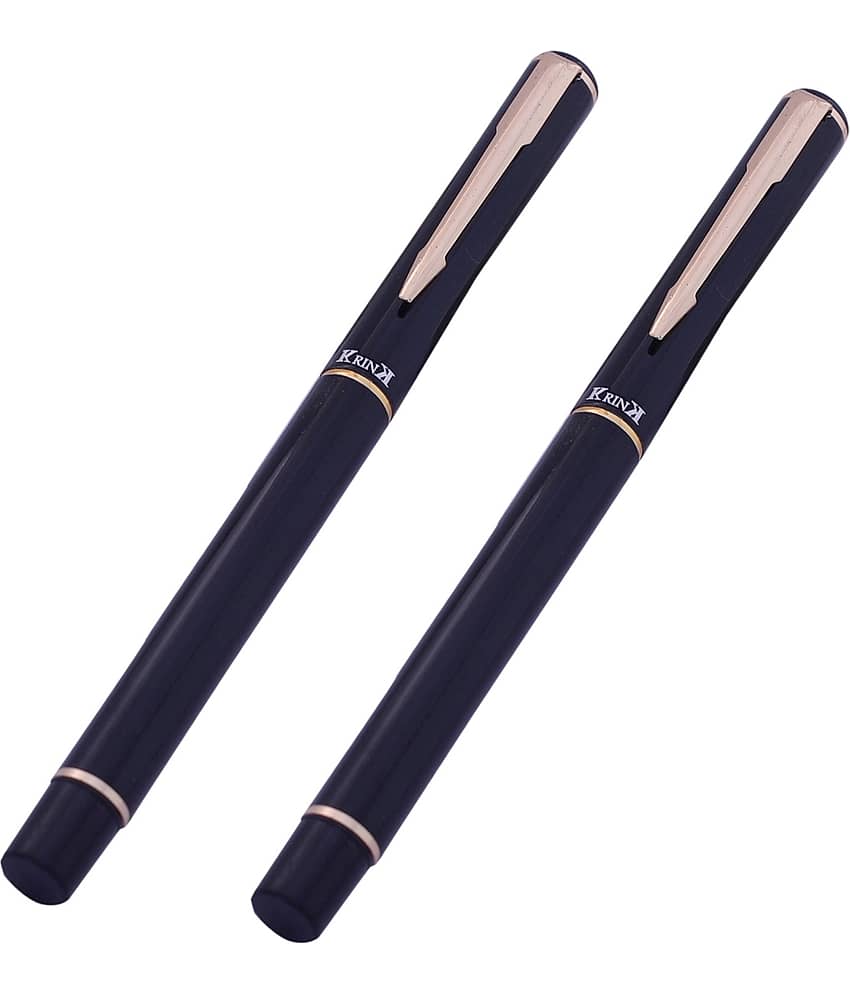 Krink Metal Roller Ball Pens with Blue Refill ( Pack of 1 )