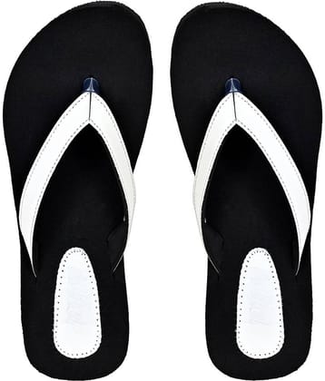 Altek - White Women's Thong Flip Flop