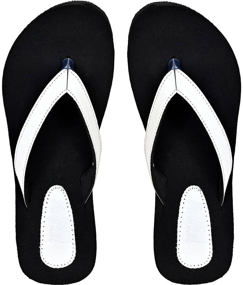 Altek - White Women's Thong Flip Flop