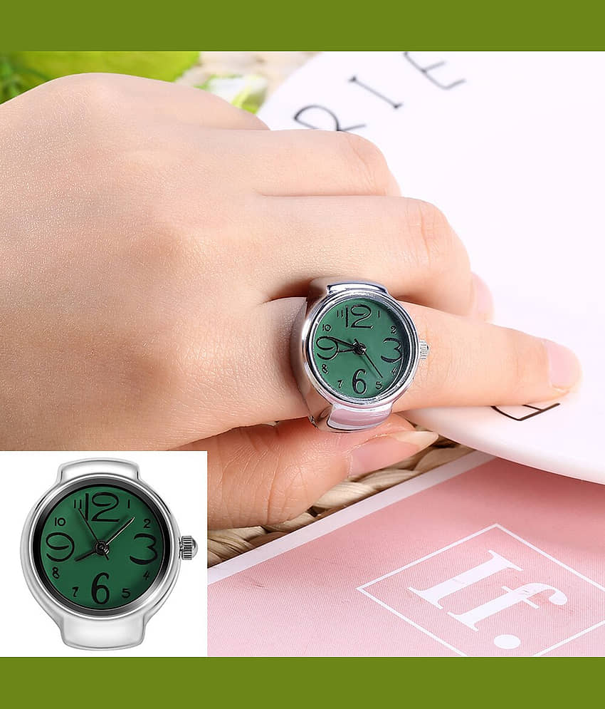 FASHION FRILL - Green Rings ( Pack of 1 )