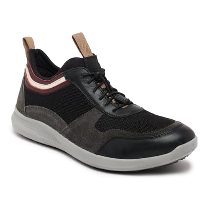 Kansas EK-13 Men Dark Grey Casual Shoes-40/6