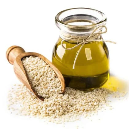 White Sesame Essential Oil - Nourishes Skin, Supports Hair Growth & Relieves Joint Pain