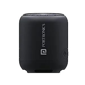 Portronics SoundDrum 1 10W TWS Portable Bluetooth 5.0 Speaker (Black)
