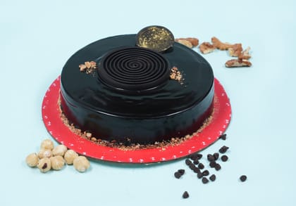 Belgium chocolate truffle cake