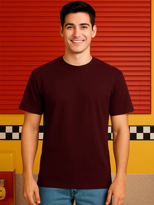 Classic Crew in Maroon-S