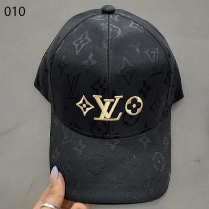 Premium Luxury Unisex 12 Baseball Caps-Black