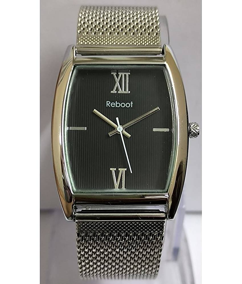 Reboot - Silver Stainless Steel Analog Men's Watch