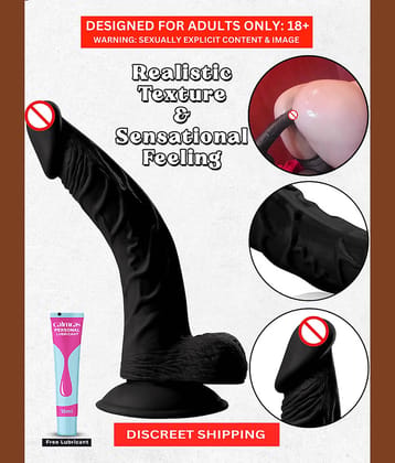 5 inch Dildo with Strong Suction Cup | Flexible Anal and Pussy G- Spot  Dildo by Naughty Nights for Female with Free Lube