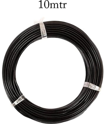 Premium Quality PVC Coated Cloth Drying Black Wire (10mtr)