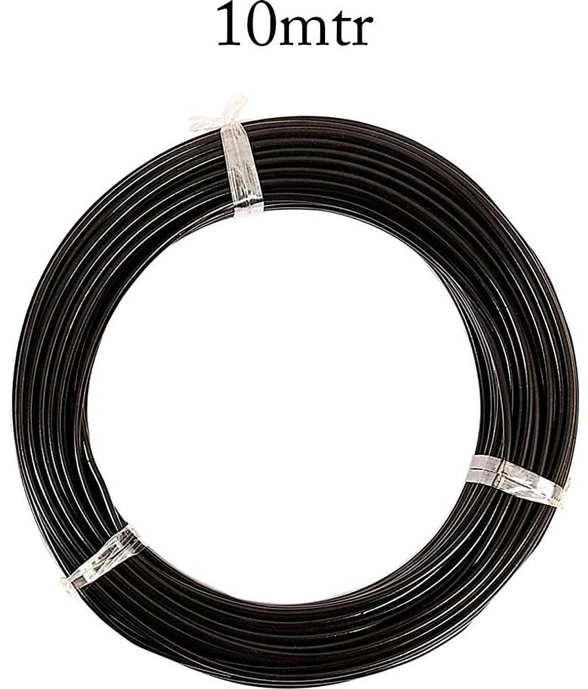 Premium Quality PVC Coated Cloth Drying Black Wire (10mtr)