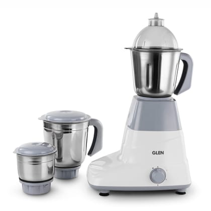 Mixer Grinder 750W with 3 Stainless Steel Liquidiser, Grinder and Chutney Jars - Grey (4025)